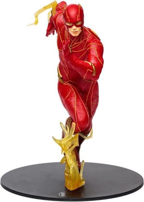 DC The Flash Movie - The Flash (Hero Costume) Action Figure - 30 cm - Lansay