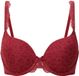 LingaDore DAILY T-Shirt BH Ruby wine jacquard 70E