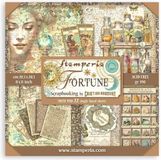 Stamperia - Fortune 8x8 Inch Paper Pack (Single Face)
