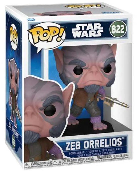 Funko Star Wars Zeb Orrelios vinylfiguur 822