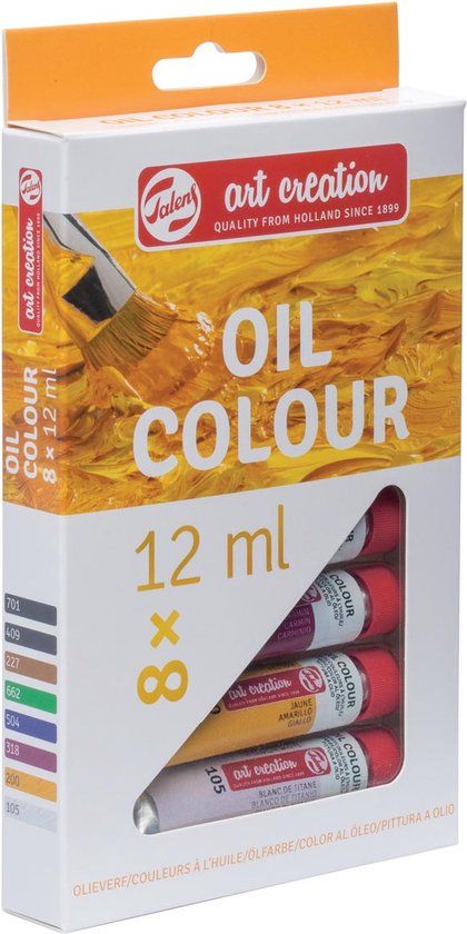 Talens Art Creation Olieverfset 8 x 12 ml