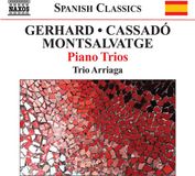 Outhere Naxos Audiobooks Trio Arriaga - Piano Trios: Gerhard | Cassado | Montsalvatge (CD)
