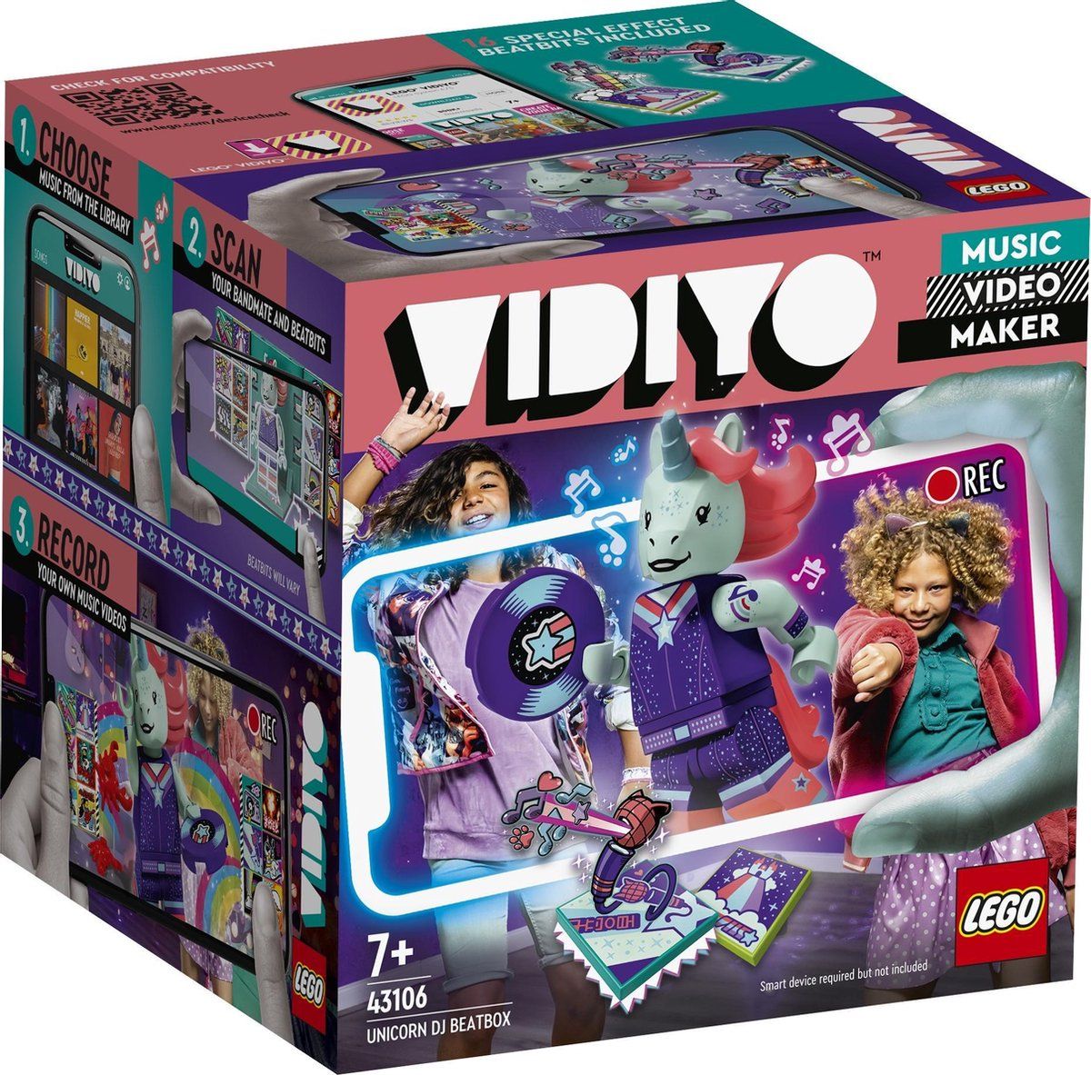 LEGO VIDIYO Unicorn DJ BeatBox - 5702016911794