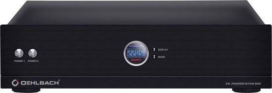 Oehlbach 13050 Stekkerdoos 19 inch 8-voudig Zwart