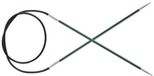 KnitPro Zing rondbreinaald met vaste kabel - 3.0 mm 80cm