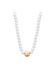 Gaya White Minimalist Necklace for Women (45 cm)