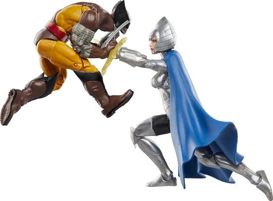 Hasbro Wolverine 50th Anniversary Marvel Legends Action Figure 2-Pack Wolverine & Lilandra Neramani 15 cm