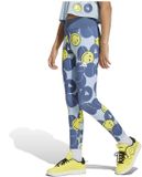Adidas X Smileyworld Training Leggings Blauw 5-6 Years Jongens, Meisjes