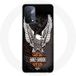 Maniacase Oppo A93 5G Hoesje Harley Davidson Mini Poster Logo Adelaar
