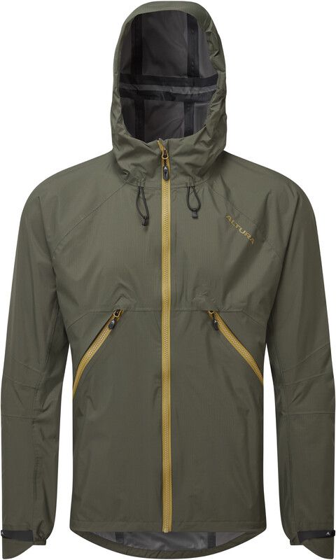 Asa Dutt528251 Ridge Pertex WP Jacket Men - Olijf - 5034948153356