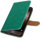 Best Cases Groen Pull-Up PU booktype wallet cover hoesje voor Huawei Mate 9 - 8718883850880