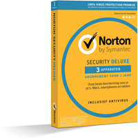 Norton Security Deluxe 3-Devices 1year 2019 - Antivirus Included- Windows | Mac | Android | iOs