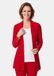Goldner Jersey-lange jas Licht shirtjackje rood met stretch