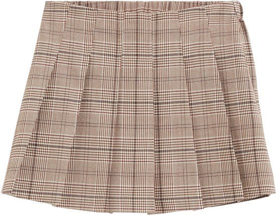 WE Fashion Meisjes skort met ruit