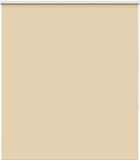 vidaXL Rolgordijn verduisterend 120x130 cm stofbreedte 116,6 cm beige