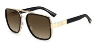 Dsquared2 D2 0060/S Gold Black Zonnebril Mannen
