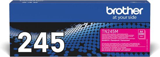 Brother TN-245M Magenta Toner Cartridge - 2200 Pages