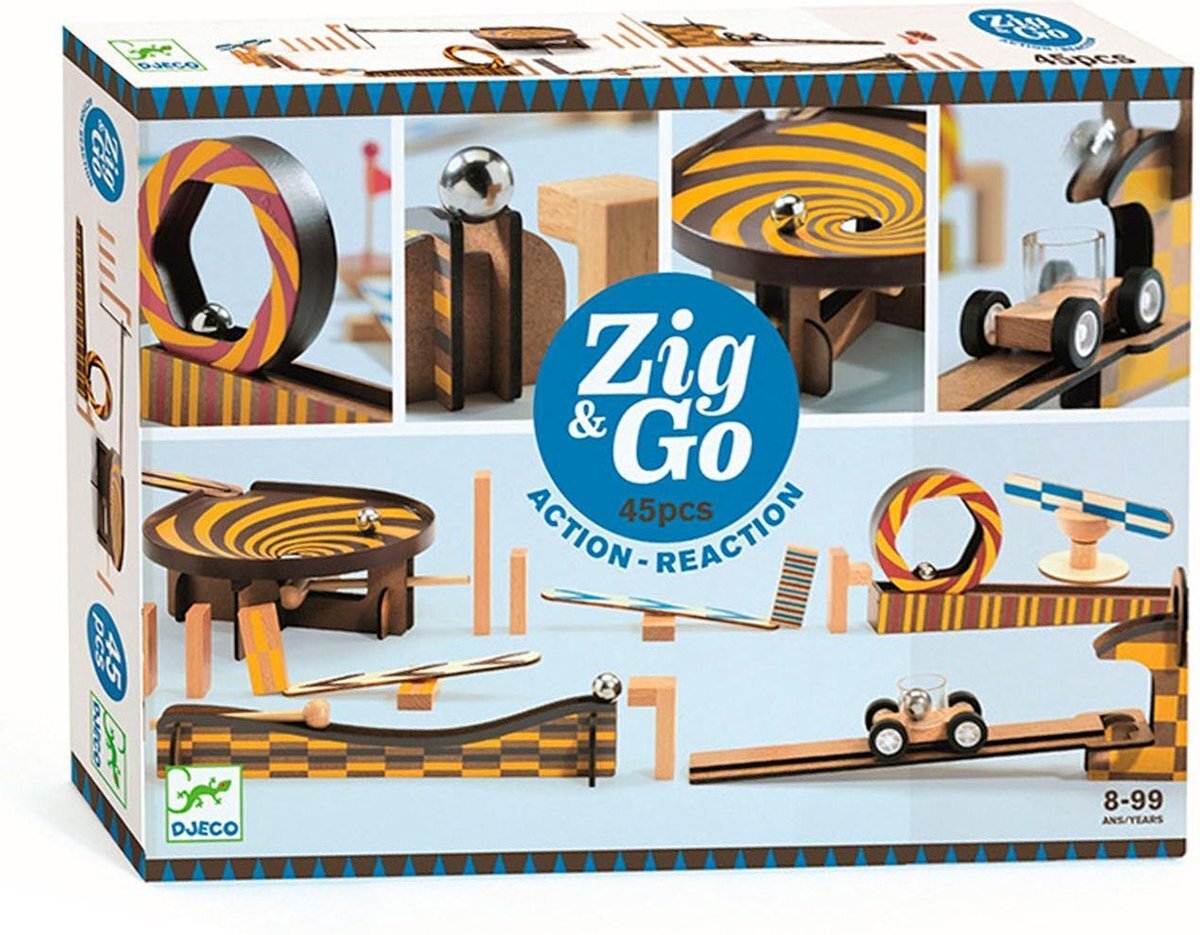 djeco Zig & Go 45 Stuks