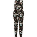 Urban Classics Bandeau Jumpsuit Viscose Noir