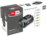 Bosch 18V Alliance Gereedschapsaccu en lader - Starterkit - Met 1x 18V accu en 2.5 Ah lader