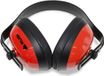Rubi Protection auditive plastique noir/rouge 27,6 dB