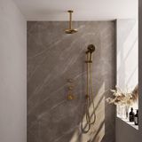 Brauer Gold Carving Thermostatische Regendoucheset Inbouw