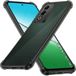 Techsuit Hoesje geschikt voor Oppo A5/A5m - Shockproof Silicone Back Cover - Zwart