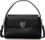 Calvin Klein Emblem Pebb Schoudertas Zwart