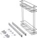 Emuca Uitschuifbaar flessenrek SupraMax, module 150 mm, Staal, Verchroomd