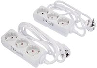 Kopp 128613852 2-delige set 3-voudige stekkerdoos