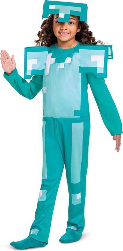 Disguise Minecraft Diamond Armor Costume - Kids