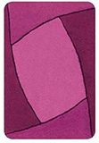 Spirella Focus 10.14200 badmat, 55 x 65 cm, Raspberry