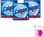 Calgon 3 x Nettoyant machine à laver Poudre 3-en-1 Anti-calcaire Puissance 60 doses Emballage en vrac