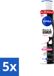 Nivea Deospray Invisible Black & White Original - 48 heures d'action - 250 ml - Pack économique - 5 pièces