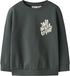NAME IT - NMMBENJA LS NREG SWEAT UNB - Jongens - Sweaters - Maat 110 - grijs