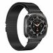 Samsung Milanese band met parachute sluiting - Zwart - Samsung Galaxy Watch 9 - 40mm / 44mm