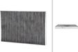 HELLA Filtre d'habitacle avec charbon actif, 300 x 204 mm, adapté entre autres pour AUDI A4