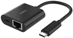 Belkin Connect USB-C Ethernet Adapter - 100W - Gigabit - Zwart