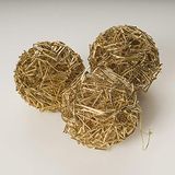 Express Flor 3 x kerstballen, 12 cm