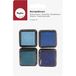 Rayher 29012000 Mini stempelkussen Set - Boys, 3x3cm, blauwe tinten, SB-Bl