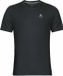 Odlo F-dry T-shirt Met Korte Mouwen Zwart S Man