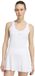 Adidas Club Midi Mouwloos T-shirt Wit XL Vrouw