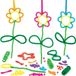 Baker Ross Bloem Decoraties met Kralen - Knutselspullen voor Kinderen (5 stuks)