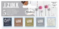 Aladine Set van 5 inktpatronen, klassiek, metallic, standaard