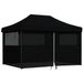 vidaXL Partytent Inklapbaar 3x4 m Staal - Groen