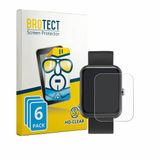BROTECT - Screenprotector voor Lebexy XY-220402 1.3" - Folie Beschermfolie transparant 6 Stuks