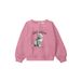 s.Oliver sweater met print - roze