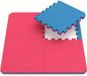 Omnideal GmbH & Co.KG 2cm Gymmat - 1m² tapis de sol Fitness tapis puzzle - 4 tapis EVA 50x50 - Rouge petits défauts optiques