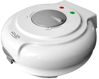 Adler AD 3038 Wafelijzer - 1500W - Grijs/Wit