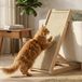 Merkloos Solidchoice L-vormige Krabplank voor Katten van 80cm